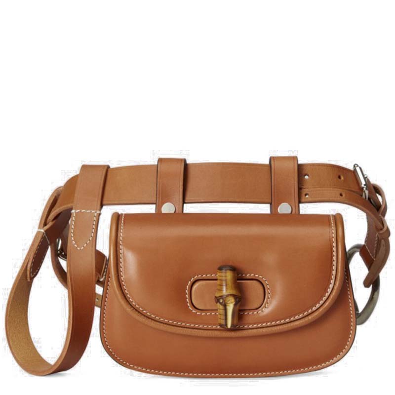 G*u*i bamboo 1947 mini belt bag  681137 （18*11.5*6cm）